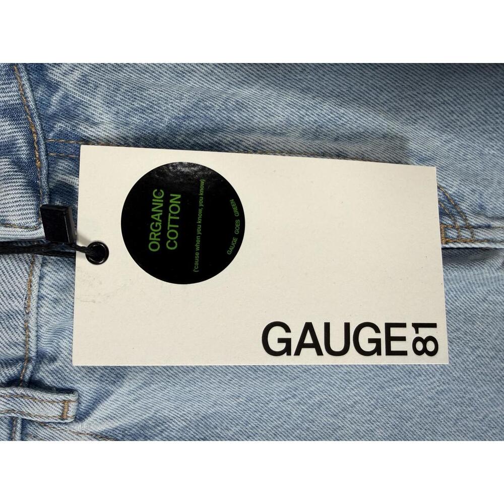 GAUGE81 Women's Blue Sunda Wide-Leg Jeans Pants Size 26 NWT 33' inseam MRSP $281 - Picture 6 of 10